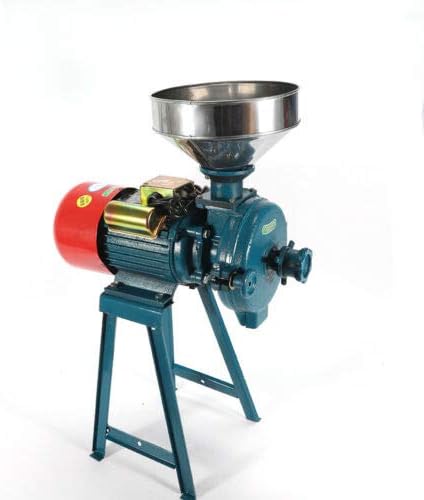 Molinillo eléctrico de maíz, molinillo de maíz comercial de 110 V, 3000 W, molinillo de trigo, molinillo de harina con tolva (molinillo seco)