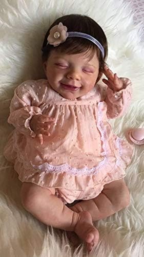 Reborn Baby Girl – Ropa para muñecas recién nacidas, 20 a 22 pulgadas, accesorios de ropa para muñecas Reborn de 2 piezas