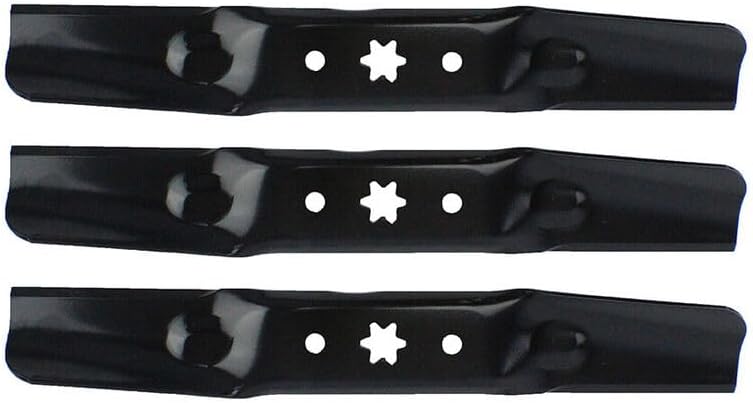 Repuesto para cortacéspedes CUB CADET 942-05052A Blade Paquete de 3 RZT Enduro XT1 XT2 Ultima ZT1 ZT2 50″