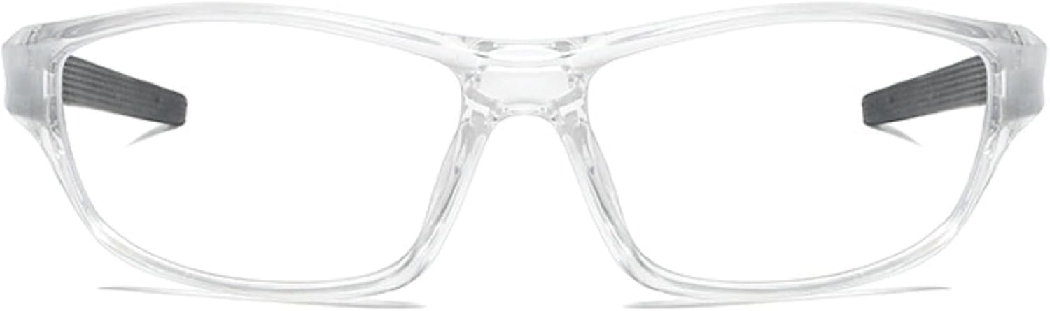 mincl Gafas de seguridad de lente completa envolventes con lectores, gafas de lectura de seguridad con aumento deportivo para hombres y mujeres