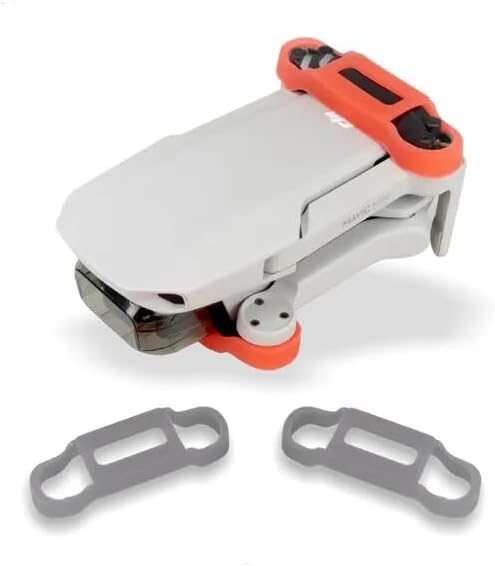 ETLIN 2 Silicone Fixed Propeller Covers Protectors for DJI Mavic MiniMini 2 Mini SE Drone Accessories (Color  Orange)