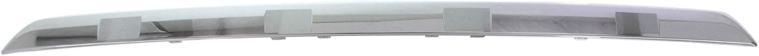 Evan Fischer Moldura de parachoques trasero del lado del conductor o del pasajero compatible con Nissan Pathfinder Chrome 2013-2016