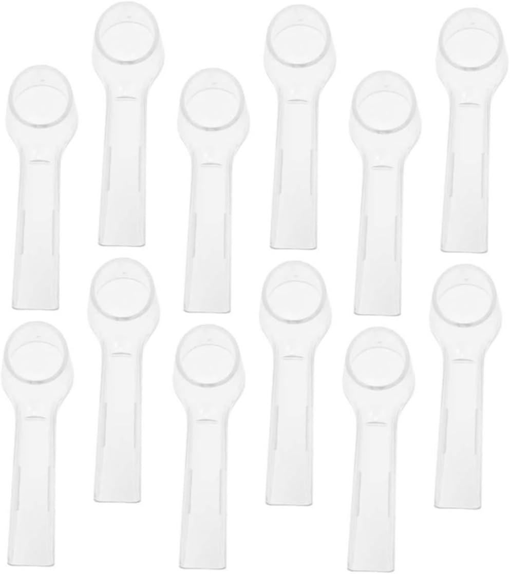 12 Uds Cubierta de cepillo de dientes eléctrico Tapa de cepillo de dientes portátil de viaje Cubierta de cepillo de dientes eléctrico Accesorios de