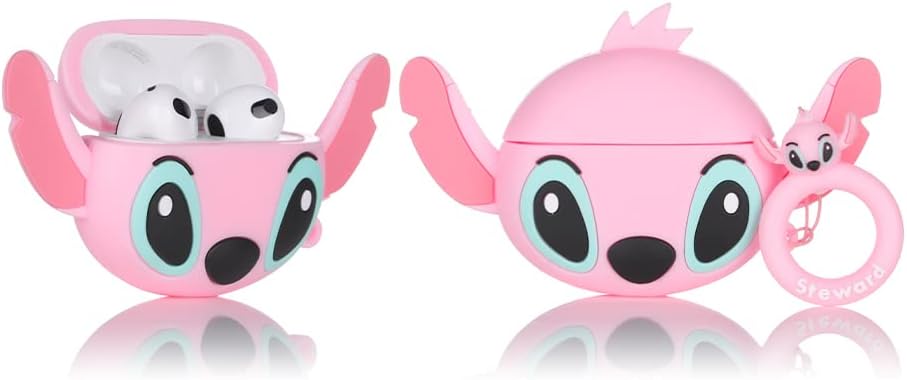 Compatible con Airpods de 3 generación 2021, Suublg de silicona de dibujos animados, funda protectora a prueba de golpes para Airpods 3