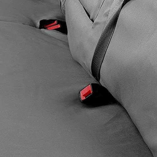 Covercraft Fundas de asiento personalizadas de Polycotton SeatSaver  SS3480PCGY  Asiento de banco de primera fila 402040  para Ford F-150 2019-2020,