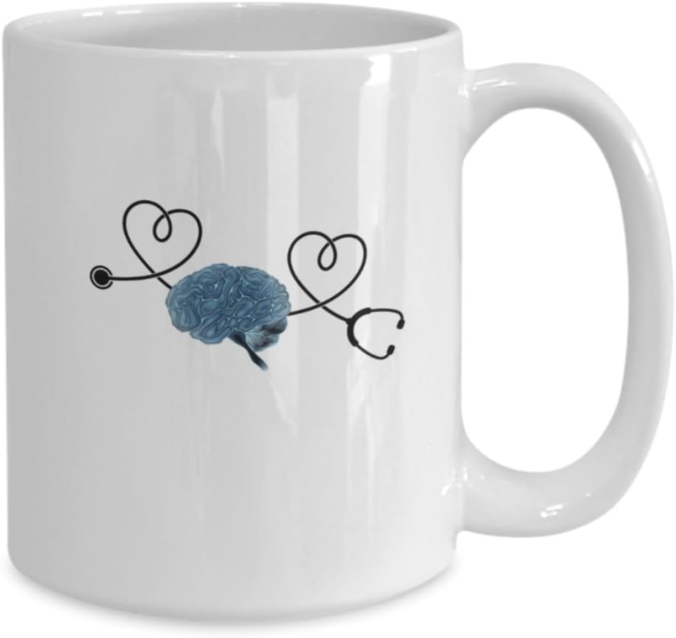 Taza Para Enfermera De UCI Neurológica, Taza De Café O Té Enfermera Neuro UCI, Regalo Enfermera De UCI Neurología, Enfermera Neuro UCI