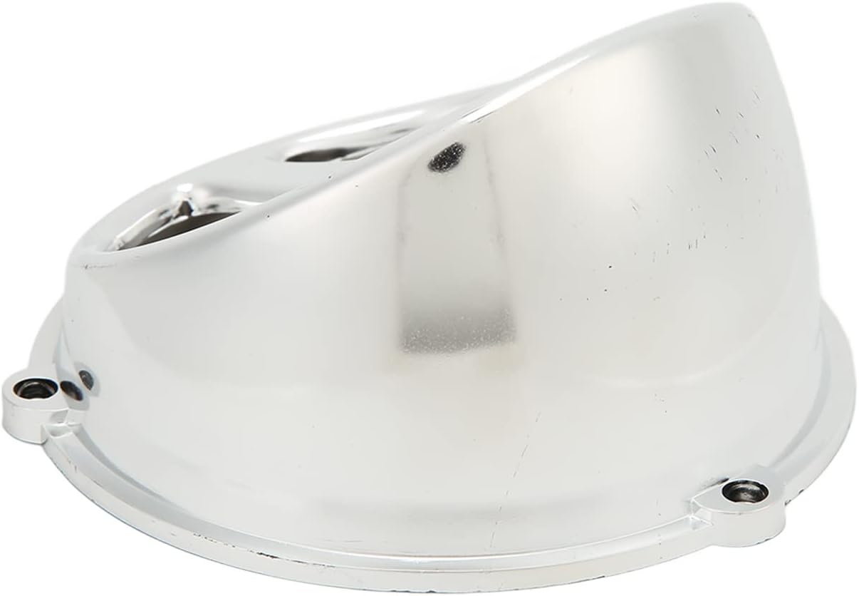 Qiilu Tapa de ventilador, tapa de pala de aire, cromada, cubierta de ventilador de refrigeración, tapa de pala de aire QY20211061, repuesto para GY6