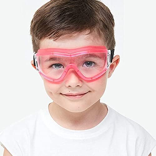 JSUNMOON Gafas de seguridad para niños, gafas de seguridad para niños pequeños con antivaho UV, paño de limpieza para lentes transparentes incluido