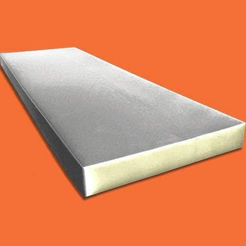 CentriPUR-US – Hoja de espuma para tapicería de 3 pulgadas de alto x 24 pulgadas de ancho x 72 pulgadas de largo, cojín firme de alta densidad,