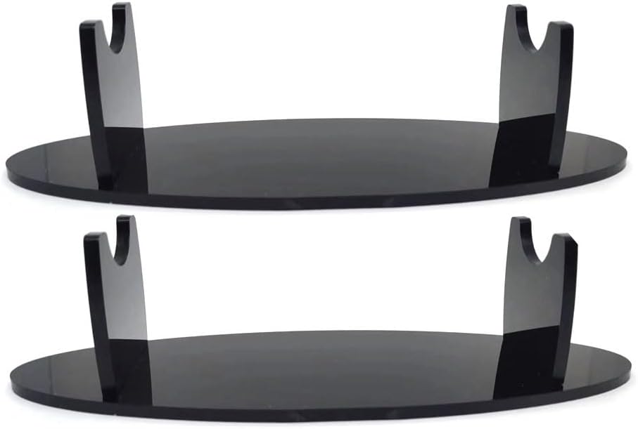 Coret Soporte para espada pequeña para cuchillo samurái, soporte de espada de sable de luz, soporte de acrílico decorativo de escritorio para