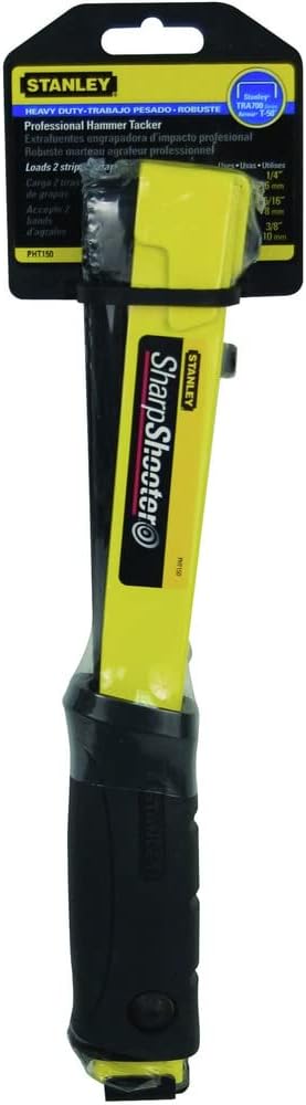 Stanley Tools PHT150C SharpShooter – Martillo de alta resistencia, color amarillo