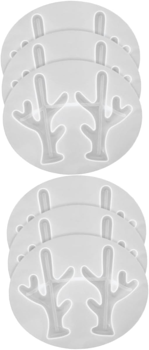 COHEALI 6 pcs Antler Mold jewlery Making Supplies Stencils for Crafts Jeweled Headband molde de para resina elk Antler Deer Horn Silicone molds