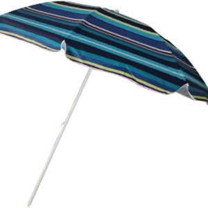 Sombrilla de playa portátil SPF50+ con bolsa de transporte, botón para exteriores, patio, jardín, playa Sombrilla de playa portátil SPF50+ con bolsa de transporte, botón para exteriores, patio, jardín, playa