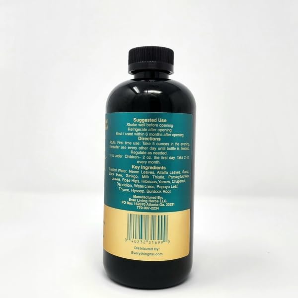Natural Herbal Detox 16 Oz.