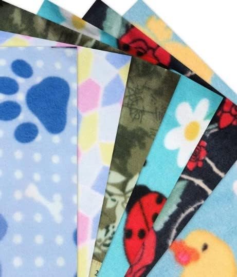 Tela de forro polar estampada surtida, 21 impresiones, se vende por yarda, mantas de bricolaje, ropa y accesorios de pijama (arco iris de amor,