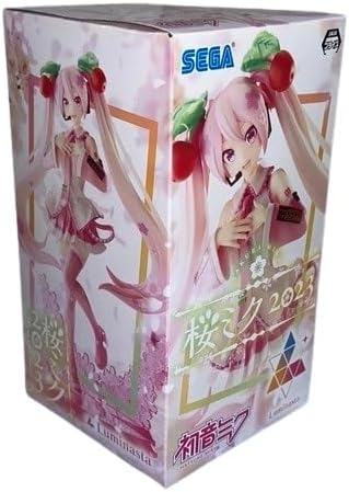 SEGA GOODS Hatsune Miku – Sakura Miku 2023 – Estatuilla Luminasta 8.3 in