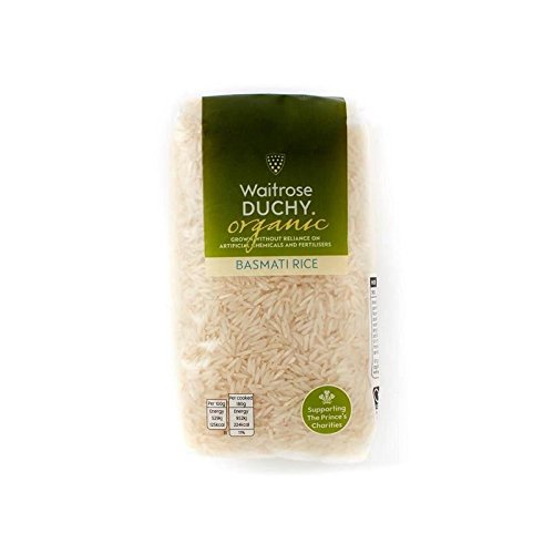 Duchy Waitrose Arroz Basmati aromático orgánico 17.64 oz – Paquete de 2