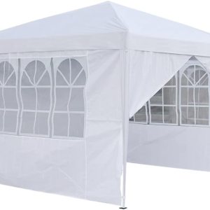 Panana Carpa desplegable para exteriores, carpa de 8.2 x 8.2 pulgadas, toldo plegable con 4 paredes laterales y bolsa de transporte para festival, Panana Carpa desplegable para exteriores, carpa de 8.2 x 8.2 pulgadas, toldo plegable con 4 paredes laterales y bolsa de transporte para festival,