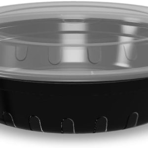 Contenedores de plástico reutilizables de 7 pulgadas, contenedores de alimentos desechables, recipientes de almacenamiento de alimentos con tapas, Contenedores de plástico reutilizables de 7 pulgadas, contenedores de alimentos desechables, recipientes de almacenamiento de alimentos con tapas,