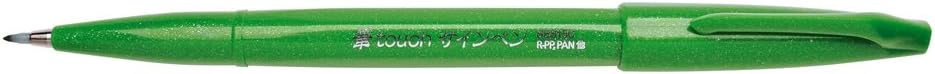 Pluma de firma, de Pentel, Verde