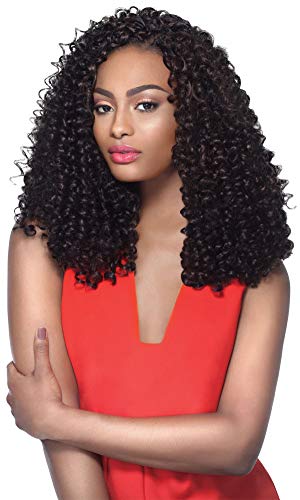 Outre X-Pression – Trenzas de ganchillo de pelo sintético 4 en 1, rizo bohemio de 14 pulgadas (paquete de 4, 2)