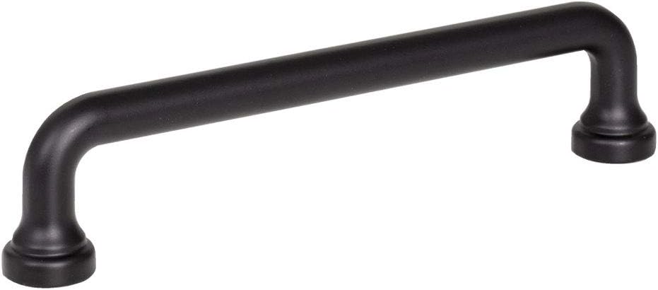 Atlas Homewares A642-BL Manija de la colección Malin de 5-116 pulgadas (5.039 in), negro mate