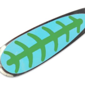 SHASTA TACKLE Sling Blade #4 Dodger, verde, 6 pulgadas. SHASTA TACKLE Sling Blade #4 Dodger, verde, 6 pulgadas.