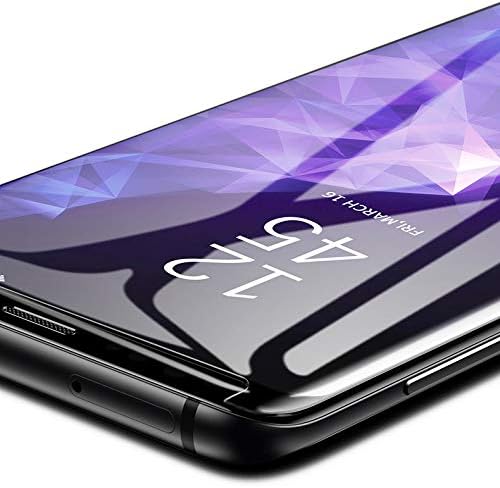 Johncase Paquete de 2 protectores de pantalla compatibles con Samsung Galaxy Note 8  Note 9, película de vidrio templado curvado 3D de borde