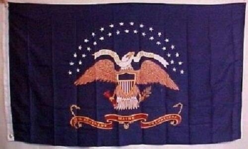 Premium 3×5 Embroidered 20th Maine Infantry Regiment 600D 2ply Nylon Flag 3’x5′