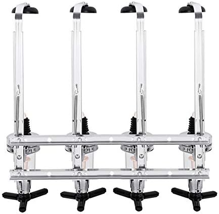 Soporte giratorio de vino para 4 botellas, dispensador de vino giratorio de medición precisa, dispensador de licor giratorio para bar, para