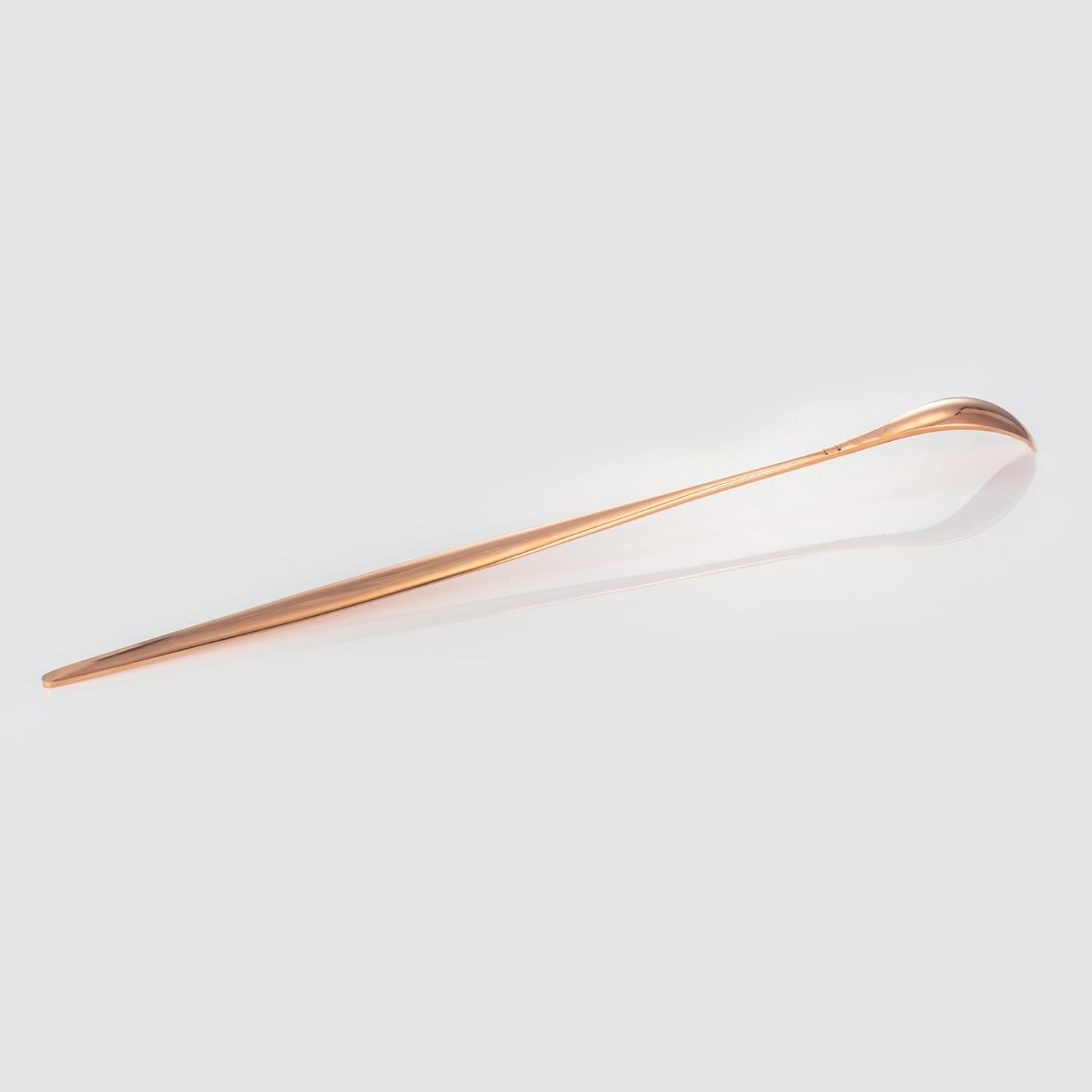 EnerMagiX Cuchara de cobre, cuchara agitadora de cobre, vajilla de cobre, cuchara de bar, cuchara coctelera de barra de 10 pulgadas, forjado a mano