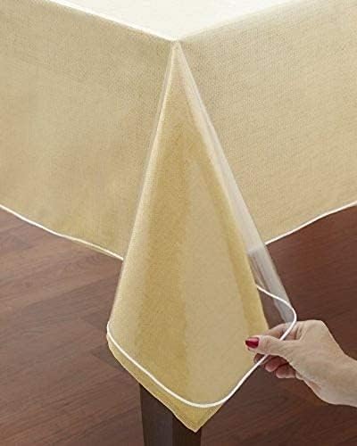 Better Home Funda de vinilo de lujo para mantel y protector de muebles, 70 pulgadas