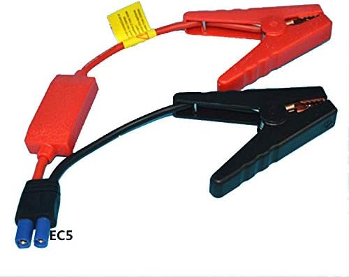 Cable de arranque de batería de emergencia EC5 conector para 12 V portátil de arranque de coche Jump Pack Jump Box Batería Alligator Clamp Clip