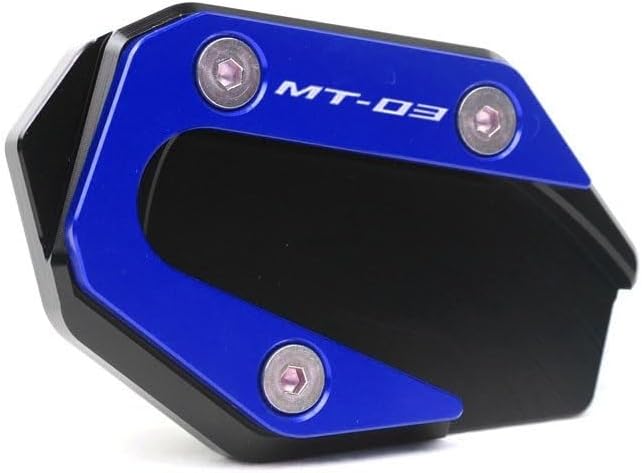 M para Yamaha MT 03 25 MT03 YZFR25 YZFR3 2014-2022 2021 Soporte lateral de pie de motocicleta Placa de soporte Y (color dorado-R25)