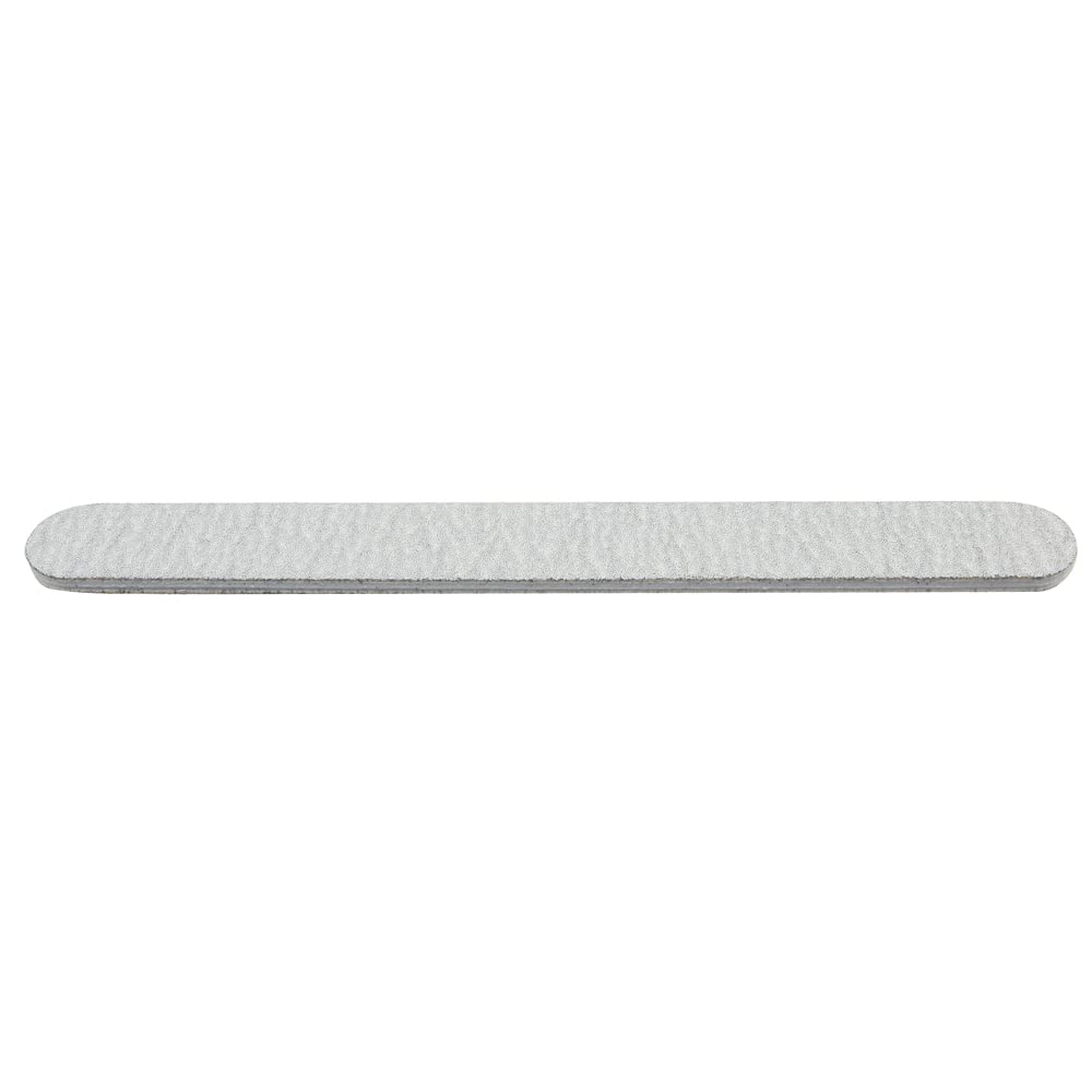 ForPro Professional Collection Zebra – Tabla de espuma, grano 180180, lima de uñas de manicura de doble cara, 7 pulgadas de largo x 0.75 pulgadas de
