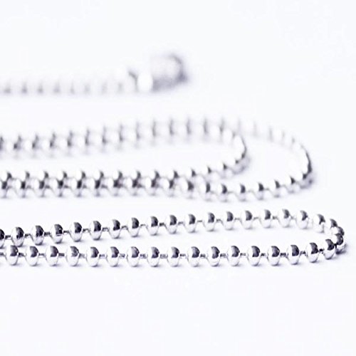 Lovejoy Wilbur Soot Are You Alright Dream SMP 1 inch Silver Plated Pendant 24 inch Stainless Steel Ball Chain Necklace