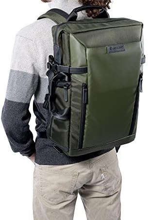 Vanguard VEO SELECT45M GR – Mochila para cámara réflex digital, equipo de video o drone, color verde