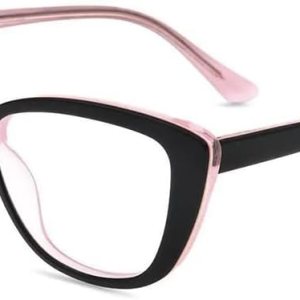 Firmoo – Anteojos de lectura para computadora con bloqueo de luz azul, diseño vintage, marco para mujeres Cateye TR90 con aumento Firmoo – Anteojos de lectura para computadora con bloqueo de luz azul, diseño vintage, marco para mujeres Cateye TR90 con aumento