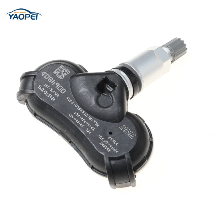 42607-0C091 TPMS Sensor de monitor de presión de neumáticos trasero delantero izquierdo compatible con Toyota Tundra Sequoia 2018 2019