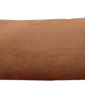 YANHOMY Funda de almohada corporal color marrón, funda de almohada ultra suave de 20 x 54 pulgadas con cierre de cremallera oculto para adultos y YANHOMY Funda de almohada corporal color marrón, funda de almohada ultra suave de 20 x 54 pulgadas con cierre de cremallera oculto para adultos y