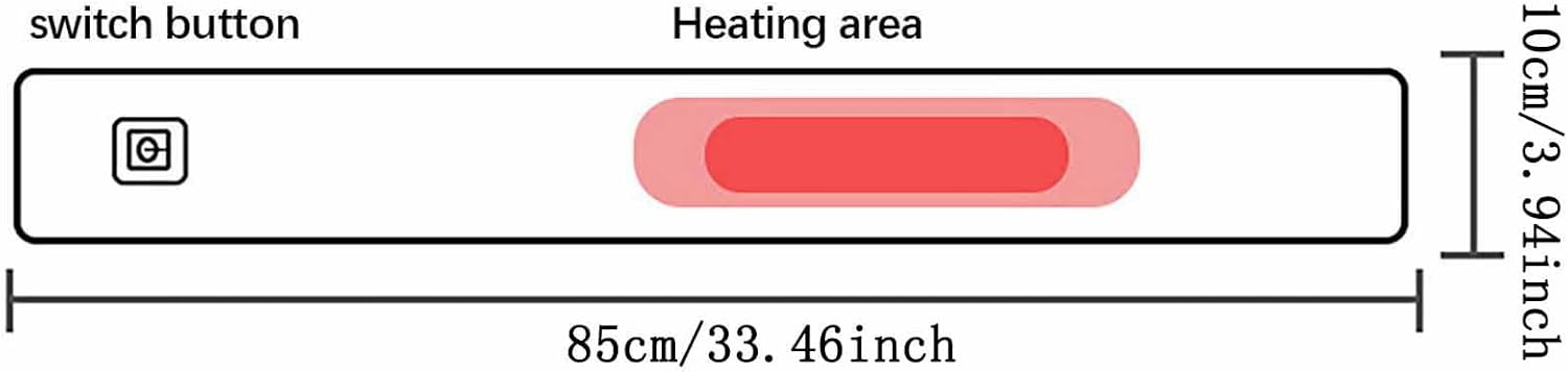 Gamivast Bufanda térmica para mujeres, USB, hombres, calentador de cuello para microondas, almohadilla térmica para el cuello, envoltura de cuello