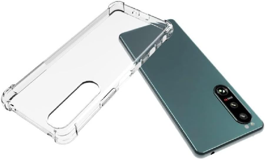 Caso para Sony Xperia 5 III caso claro TPU cuatro esquinas cubierta protectora transparente suave funda