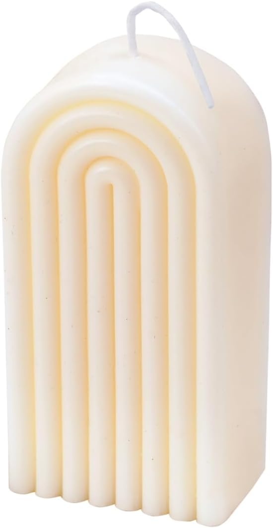 Velas con forma de arco, lindas velas estéticas, velas bohemias perfumadas con forma de arco iris, decoración bohemia para dormitorio, baño,