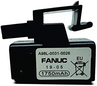1 batería GE Fanuc A98L-0031-0026  A02B-0309-K102 PLC de 3 voltios