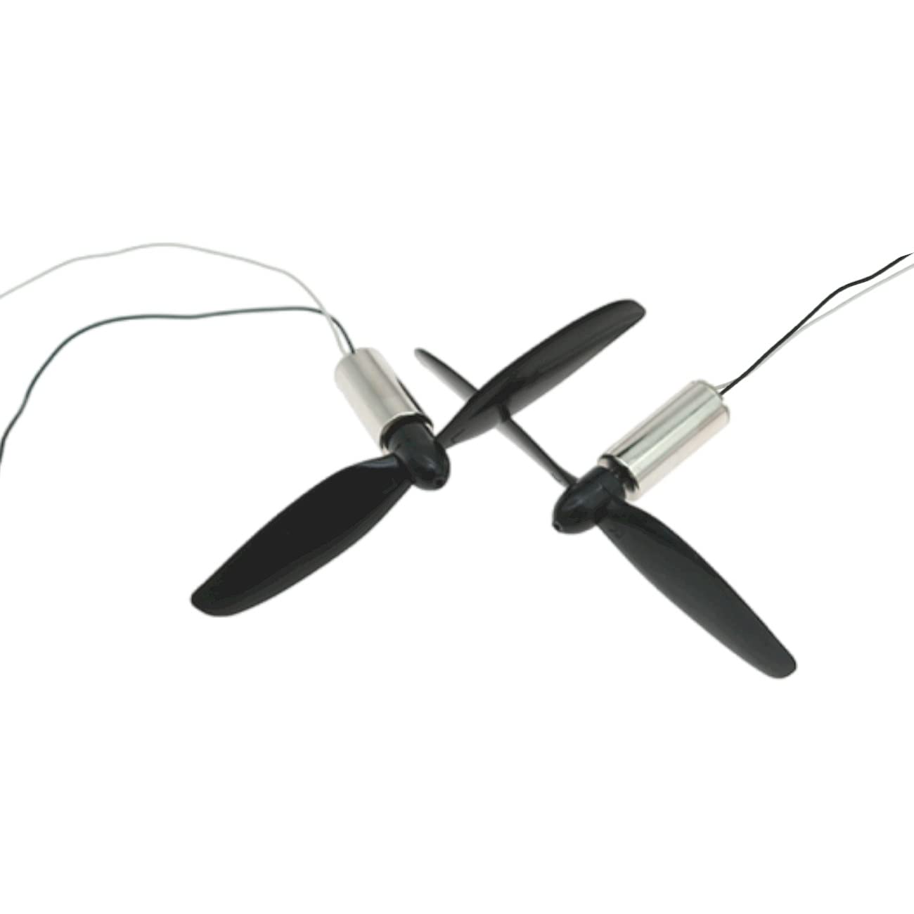 CHANCS Motor eléctrico para aviones modelo RC 820 3.7V 43800RPM Mini modelo helicóptero sin núcleo motor con pequeña hélice Tello Drone piezas 6PCS