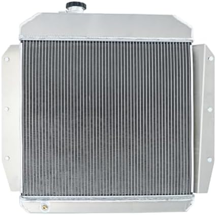 Radiador de camión Chevy para 1955-1959 57 Chevy Truck 3100 3200 3400 3500 3600 3700 3800 Pickup 3B 3C 3D 3E 3F 3G LS MOTOR SWAP 3 filas radiadores