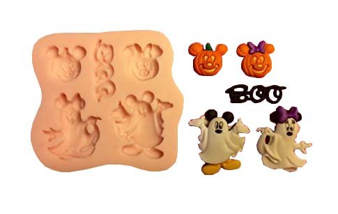 Molde de silicona de Mickey Minnie Mouse, Disney (segunda imagen de medidassin devoluciones). Oh! Sweet Art