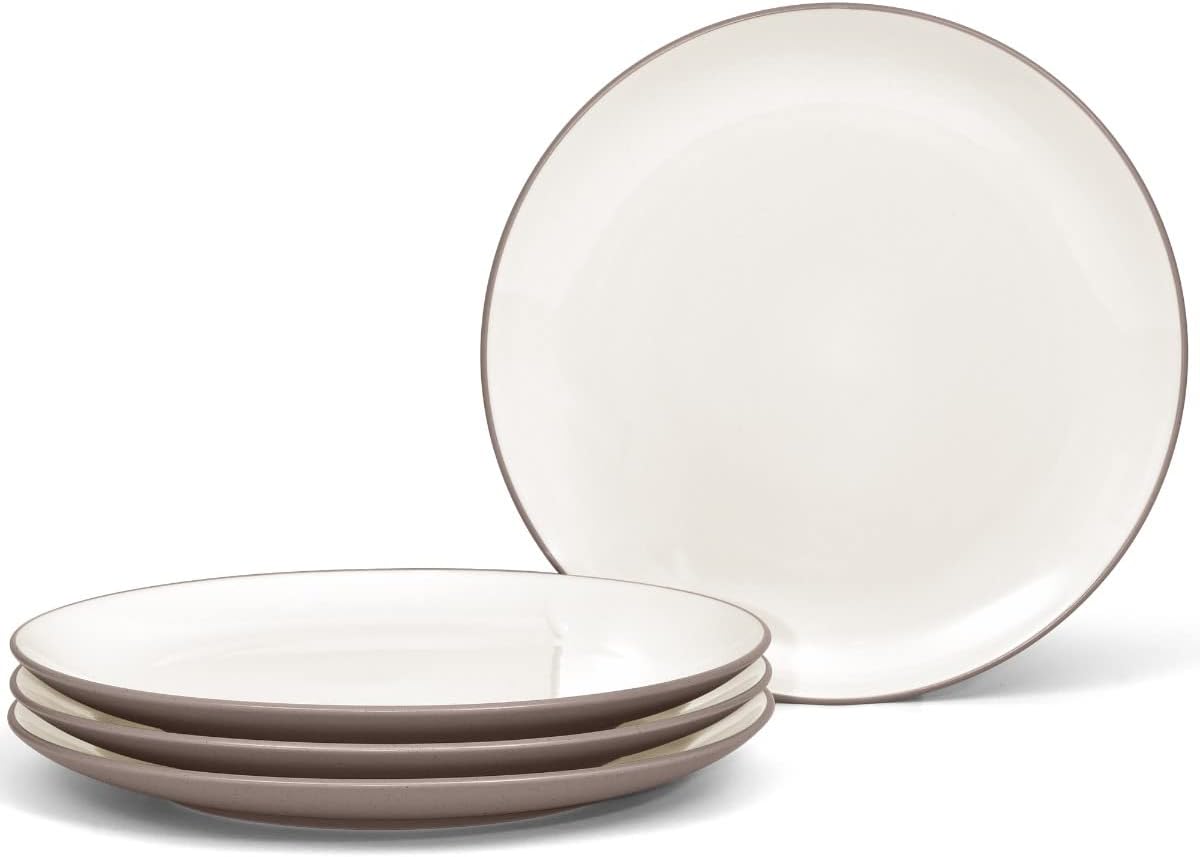 Noritake Colorwave – Plato llano de arcilla, cupé, 10 12 pulgadas, juego de 4 en arcilla