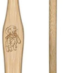 ‘Golden Retriever Puppy Holding Lead’ Bamboo Toothbrush (TF00018880) ‘Golden Retriever Puppy Holding Lead’ Bamboo Toothbrush (TF00018880)