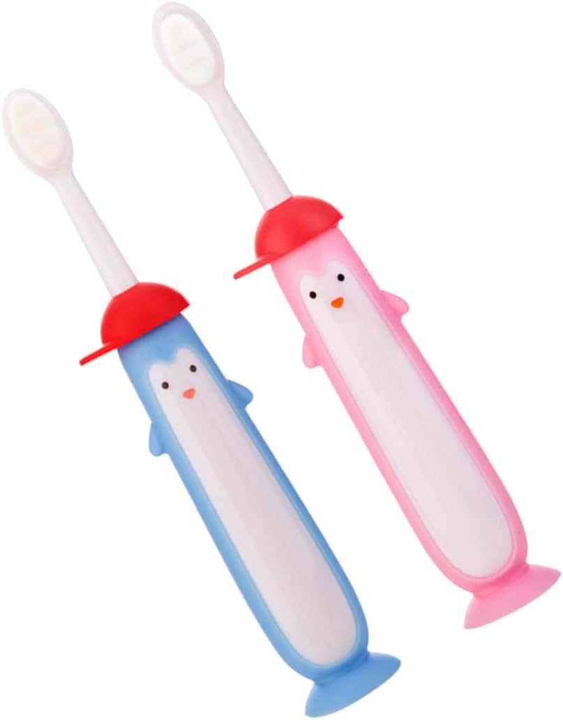 Beavorty 6 Pcs Toothbrush Kids Cepillos De para Niños Toddler Tooth Brush Travel Tooth Brush Manual Tooth Brush Ergonomic Tooth Brush Teeth Brush